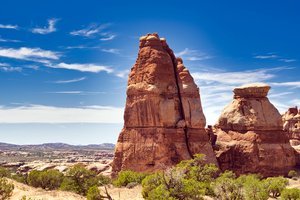 Обои на рабочий стол: Canyonlands National Park, Drought Wilderness, usa, utah, национальный парк Каньонлендс, сша, штат юта