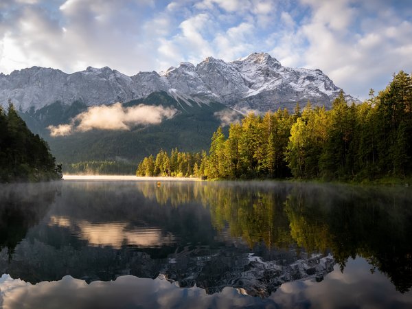 bavaria, Eibsee, Landkreis Garmisch-Partenkirchen