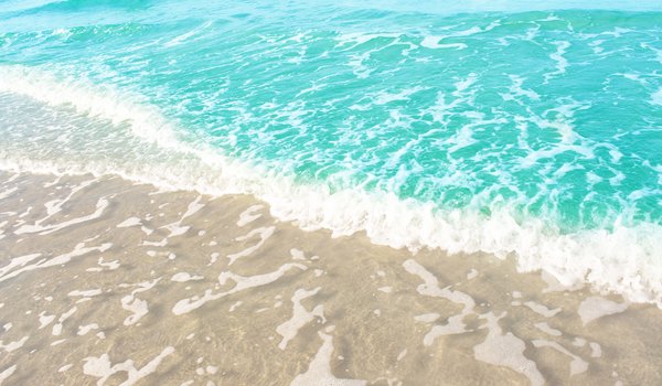 Обои на рабочий стол: beach, blue, ocean, sand, sea, seascape, summer, wave, волны, лето, море, песок, пляж