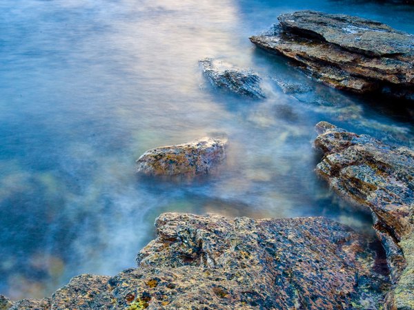 камни, море