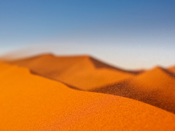 жара, небо, песок, пустыня
