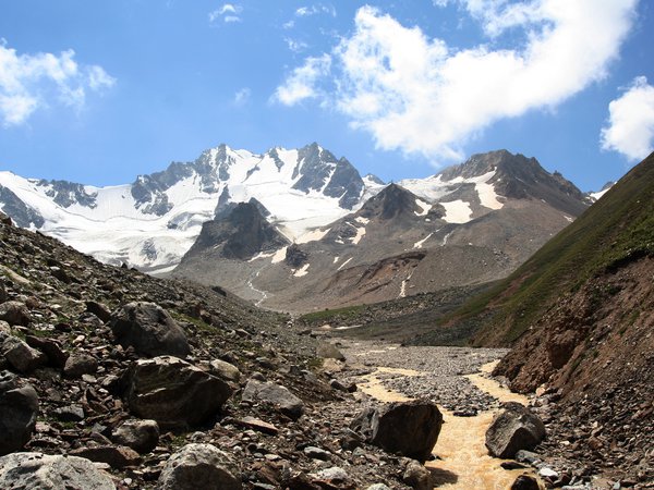 горы, камни