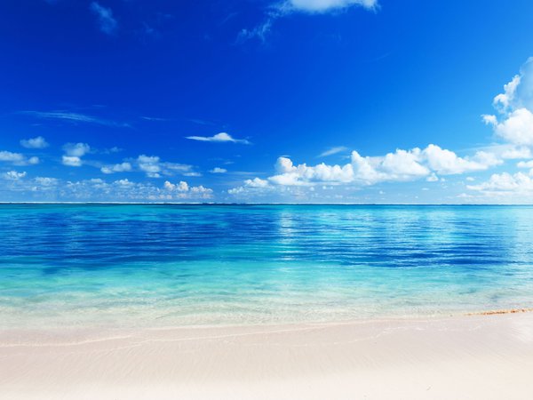 идеал, море, песок, пляж, тропики