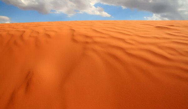 Обои на рабочий стол: оранжевый, песок, пустыня
