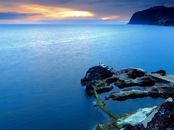 берег, вода, море