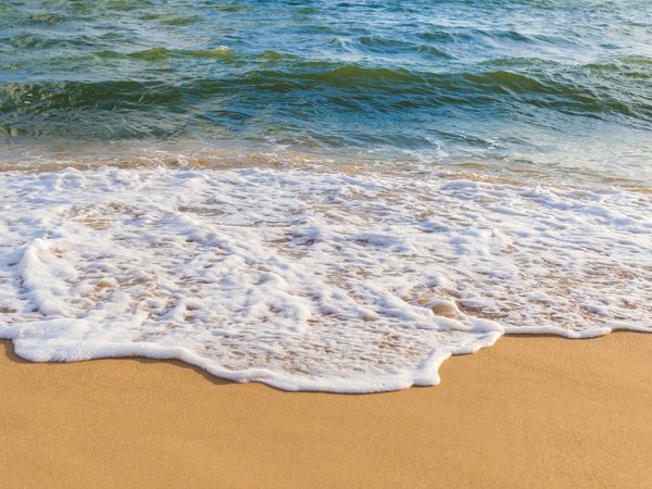 beach, sand, sea, seascape, summer, wave, берег, волны, лето, море, песок, пляж