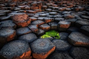 Обои на рабочий стол: камни, мох, природа, скалы
