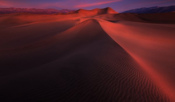 Обои на рабочий стол: барханы, дюны, небо, песок, пустыня
