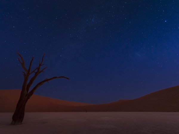 Ali Khataw, desert, dunes, namib, sky, stars, дюны, звезды, Намиб, небо, пустыня