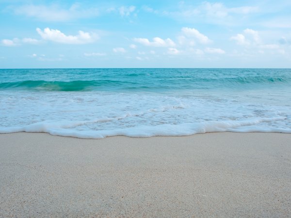 beach, blue, romantic, sand, sea, sky, summer, wave, волны, лето, море, небо, песок, пляж