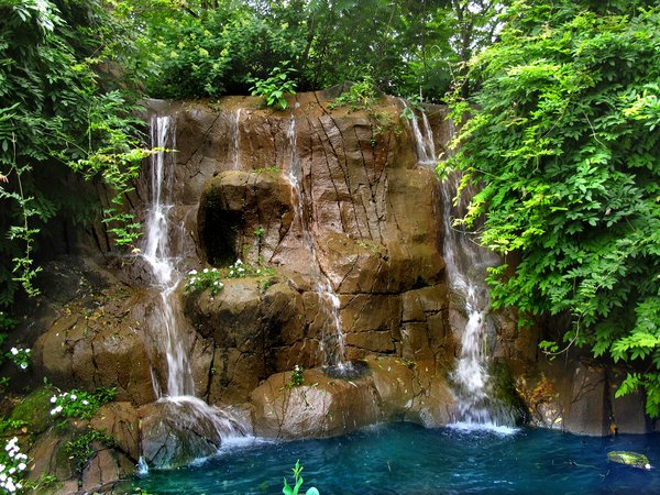 flow, Missouri, nature, St.Louis, usa, waterfall, водопад, камни, Миссури, поток, Сент-Луис, сша