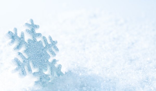 Обои на рабочий стол: snow, snowflake, white, winter, снежинка
