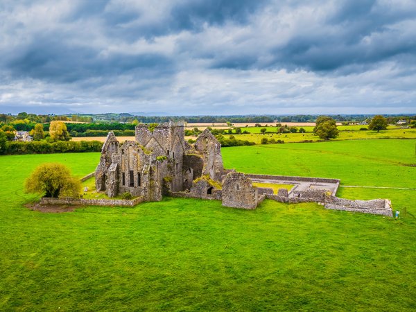 The Rock of Cashel, Замки, ирландия, развалины