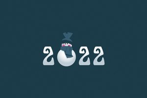 Обои на рабочий стол: 2022, новий год 2022, новый год
