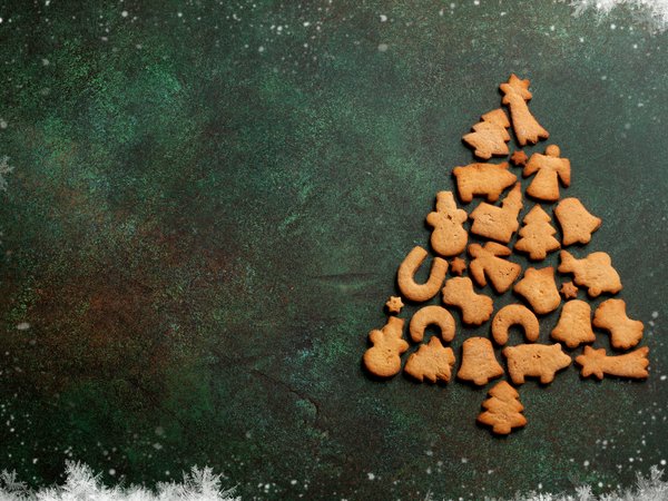 christmas, christmas tree, cookies, decoration, holiday celebration, merry christmas, Xmas, елка, новый год, печенье, рождество, снежинки, украшения