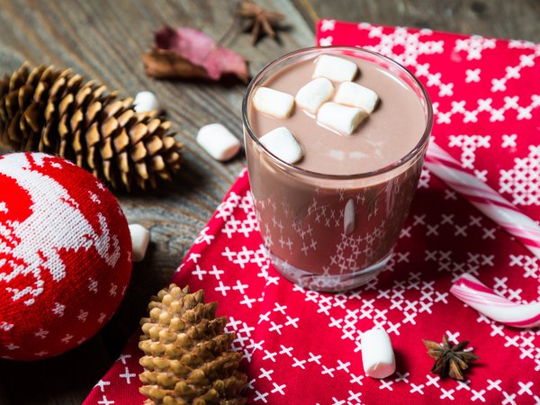chocolate, christmas, cocoa, cup, decoration, holiday celebration, marshmallow, merry christmas, Xmas, елка, зефирки, какао, новый год, рождество, украшения, чашка