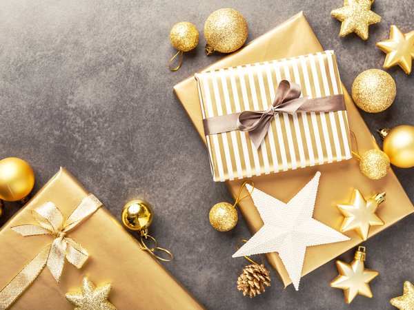 balls, christmas, decoration, gift, golden, merry, new year, silver, новый год, подарки, рождество, украшения, шары