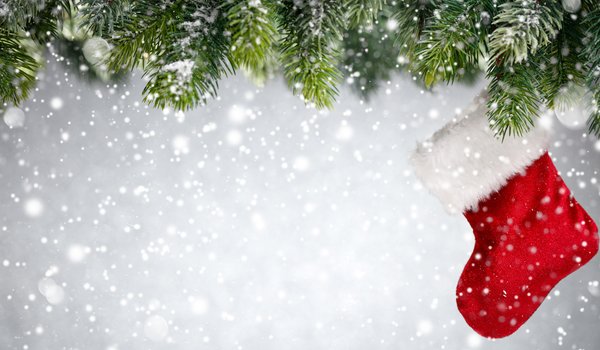 Обои на рабочий стол: christmas, decoration, merry christmas, snow, winter, Xmas, елка, зима, новый год, рождество, снег, украшения