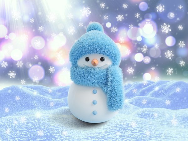 christmas, design by Marika, happy, merry, new year, snow, snowflakes, snowman, winter, зима, новый год, рождество, снег, снеговик, снежинки