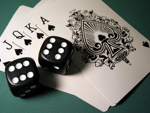 poker, дубль, карты, комбинация, кости, пики, покер, роял-флэш