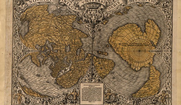 Обои на рабочий стол: карта, карта мира, старинная карта