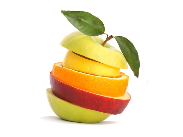 апельсин, нарезка, обои, фрукты, цвета, яблоко