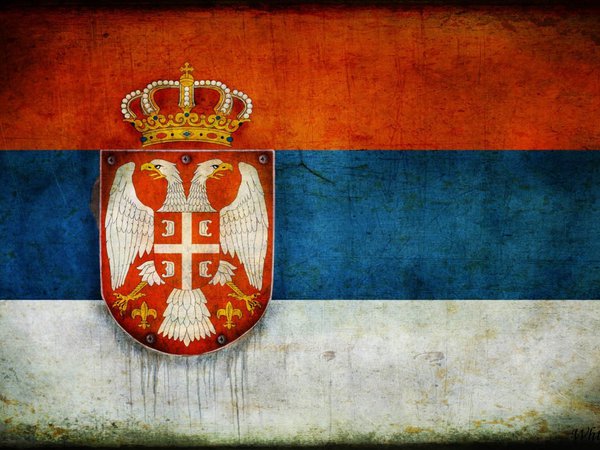 герб, сербия, флаг