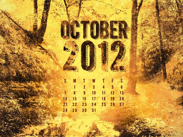 october, календарь, месяц, октябрь, осень, числа