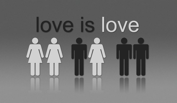 Обои на рабочий стол: love is love, любовь, пары