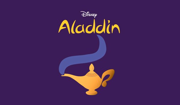 Обои на рабочий стол: Aladdin, disney, аладдин, джин, дисей, лампа