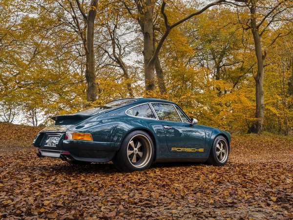 911, 964, car, porsche, Theon Design Porsche 911, trees