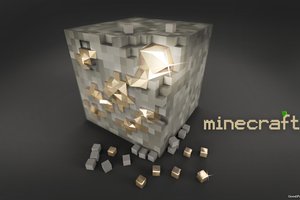 Обои на рабочий стол: minecraft, блок, кубики