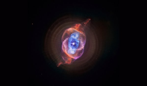 Обои на рабочий стол: cat's eye, nebula, ngc 6543, кошачий глаз, туманность