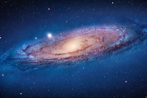 Обои на рабочий стол: andromeda, galaxy, галактика андромеды, космос, туманность андромеды