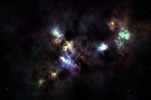 Обои на рабочий стол: nebula, бесконечность, звезды, пространство, созвездие, туманность