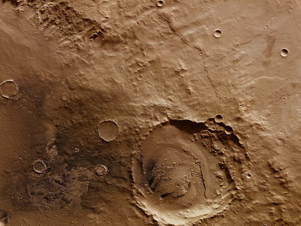 кратер, марс, скиапарелли