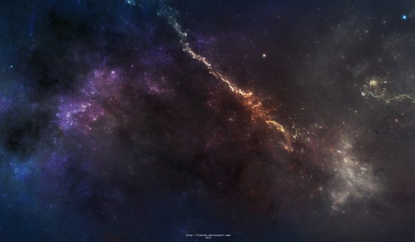 Обои на рабочий стол: omaet nebula, звезды, свет, созвездие, туманность