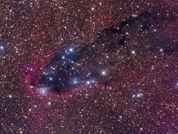 dark nebula, scorpius, star formation, звездообразование, космос, скорпион, темная туманность