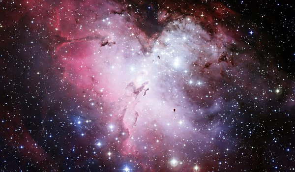 Обои на рабочий стол: m16, NGC 6611, звезды, космос, орел, телескоп, туманность, Хаббл