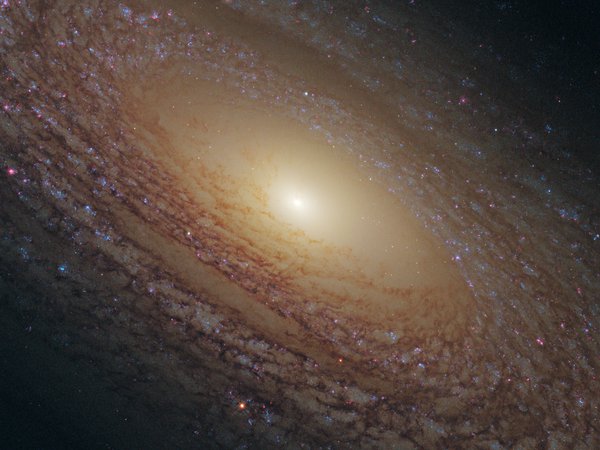 NGC 2841, Большая Медведица., созвездие, спиральная галактика