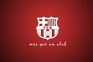 Обои на рабочий стол: barcelona, club, fc barcelona, FCB, mes, que, un, барса, барселона