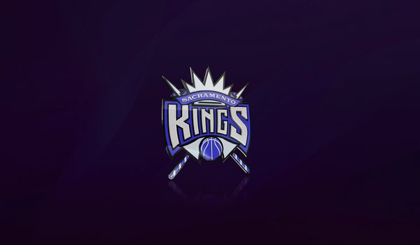 Обои на рабочий стол: nba, Sacramento Kings, баскетбол, Короли, логотип, фиолетовый, фон