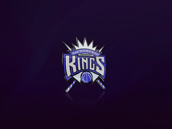 nba, Sacramento Kings, баскетбол, Короли, логотип, фиолетовый, фон