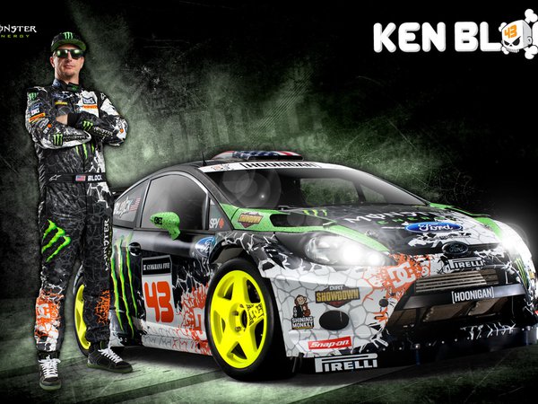 ford, ken block, Monster Energy, rally, rallycross, rs, wrc, Кен Блок, ралли