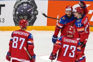 Обои на рабочий стол: hockey, Ice hockey world championship, russia, Дадонов, Панарин, радость, россия, русские, сборная, Хоккеисты, хоккей, Чемпионат мира 2016, ЧМ 2016, Чудинов, Шипачев