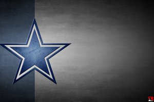 Обои на рабочий стол: Dallas Cowboys, football, logo, sport