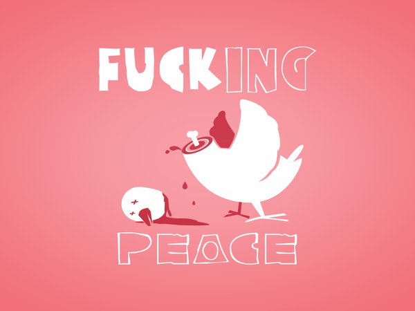 peace fuck, безголовая, курица
