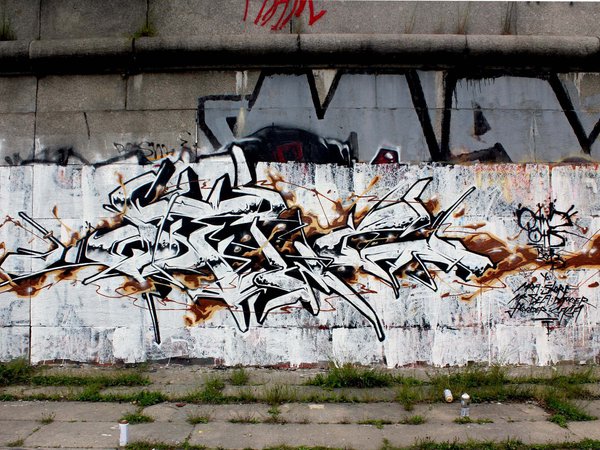 graffiti, OTD crew, Q2, wild style, граффити, стена