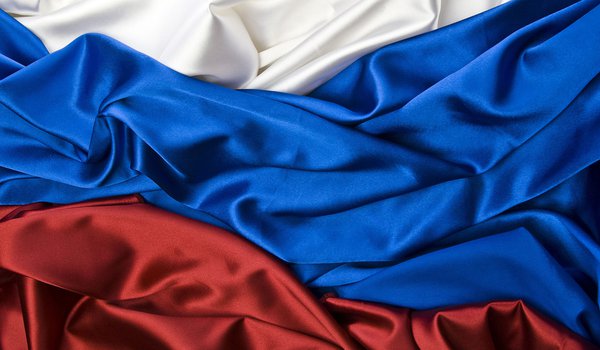 Обои на рабочий стол: russia, россия, текстура, текстуры, ткань, флаг