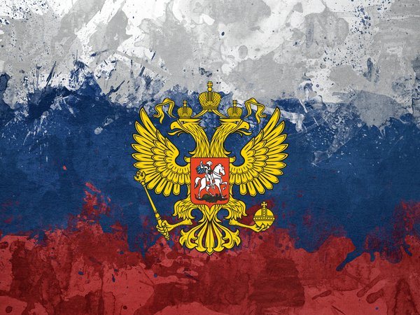 герб, орел, россия, сам сделал (=, триколор, флаг